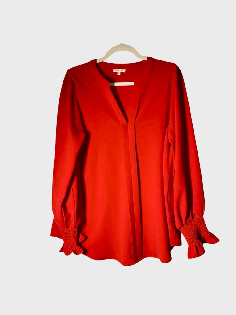 Lovely Red Blouse Size M